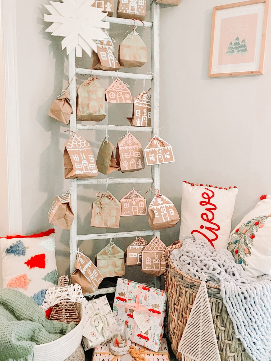 Gingerbread House Advent Calendar&nbsp;DIY