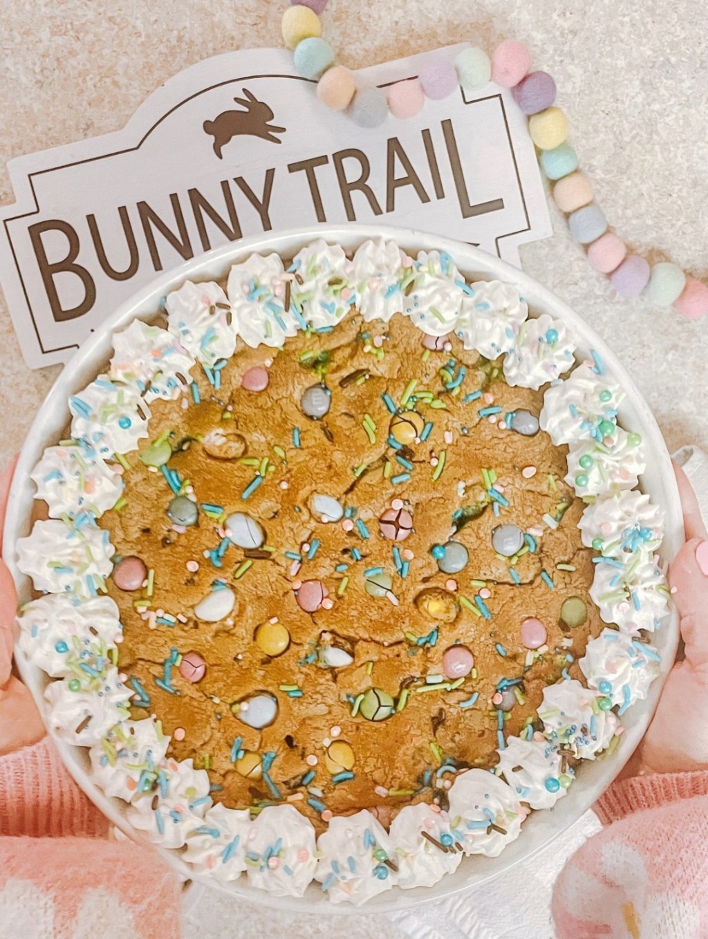 Easter Cookie Cake